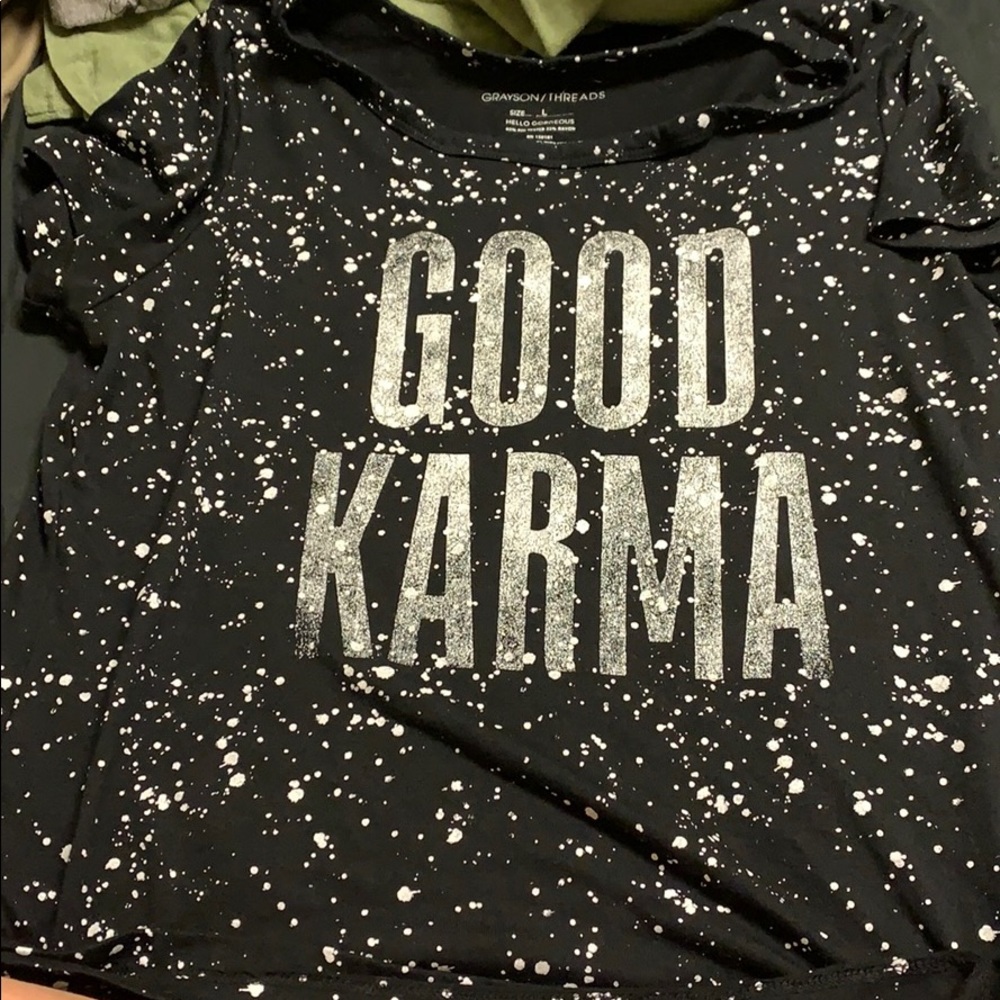 “Good Karma” shirt